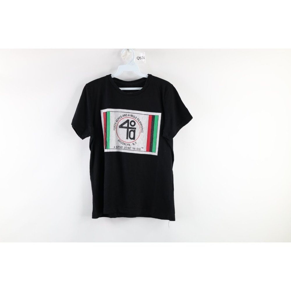 Defend Brooklyn Mens Small Distressed Forty Acres And A Mule Spike Lee T-Shirt